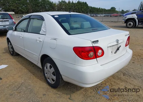 2006 Toyota Corolla Le from USA, damaged, VIN JTDBR32E060089182